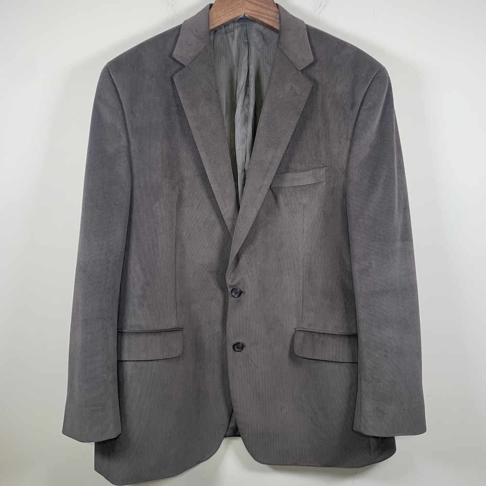 RALPH Ralph Lauren Brown Corduroy Blazer Sport Coat Jacket 48L